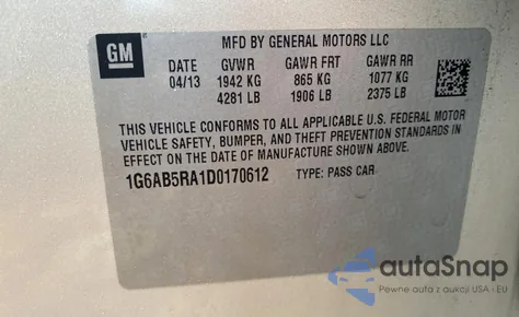 1G6AB5RA1D0170612